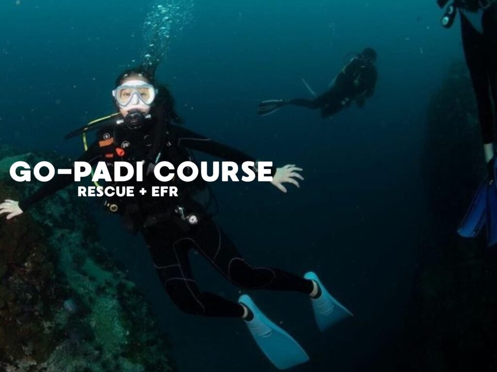 RESCUE+ EFR go-PADI dive-visit labuan bajo komodo
